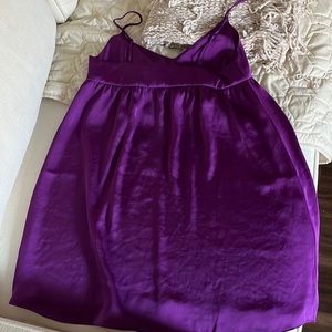 Wilfred satin lover dress. Never worn but does not have tags. 2xs.